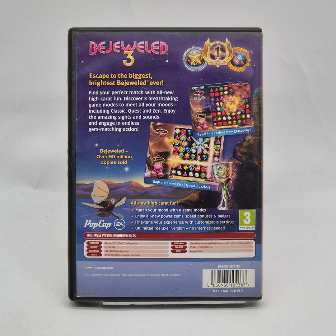 Bejeweled 3 PC CD ROM PopCap begagnat