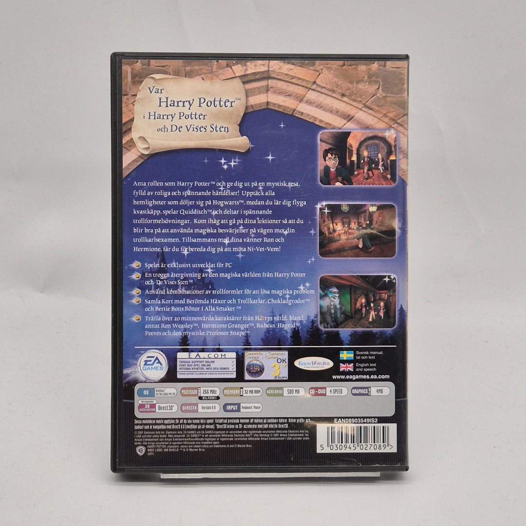 Harry Potter De vises sten retro PC spel