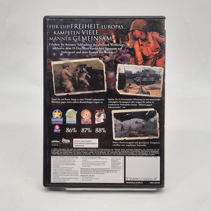 Call of Duty PC CD-ROM retrospel