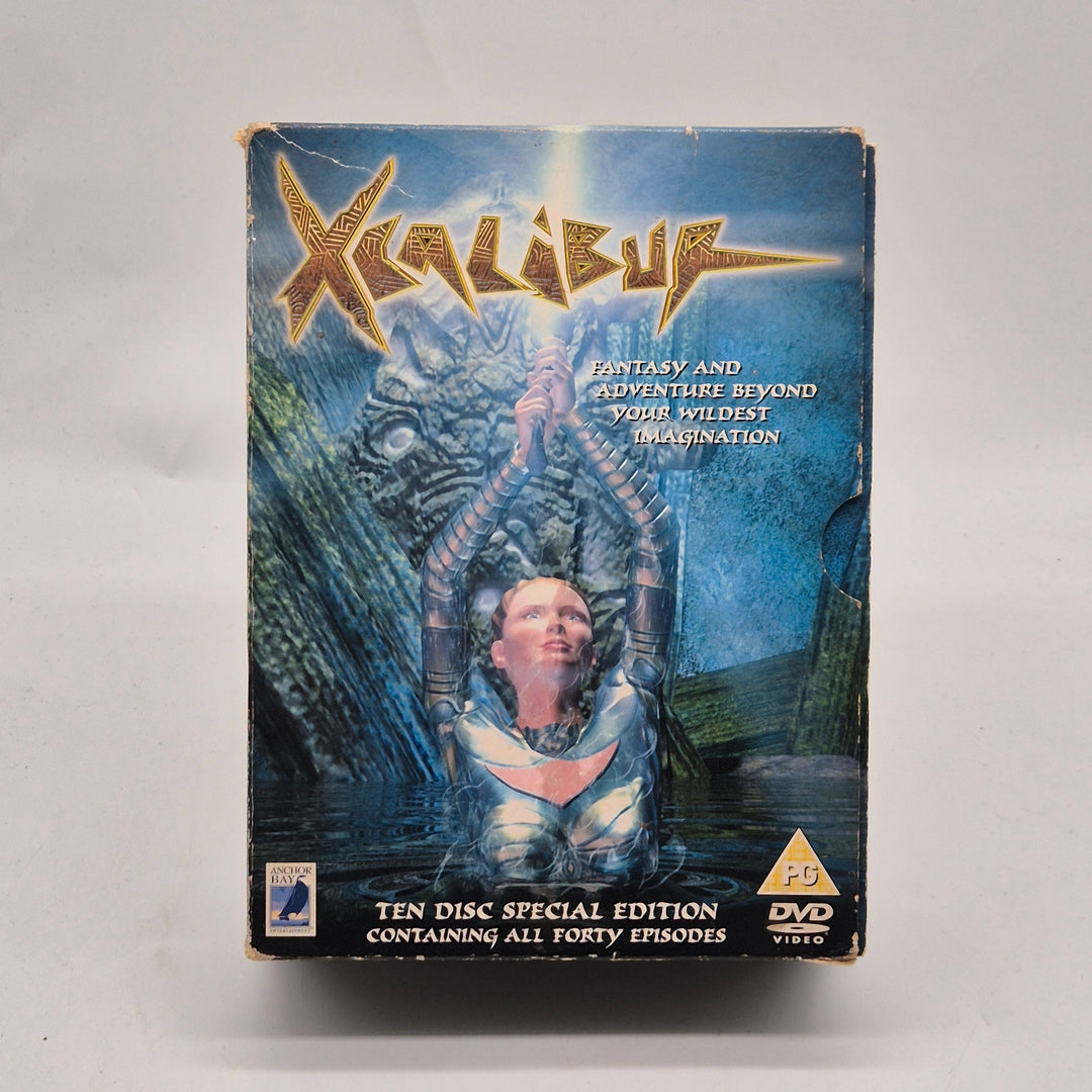 Xcalibur DVD box retro Anchor Bay komplett