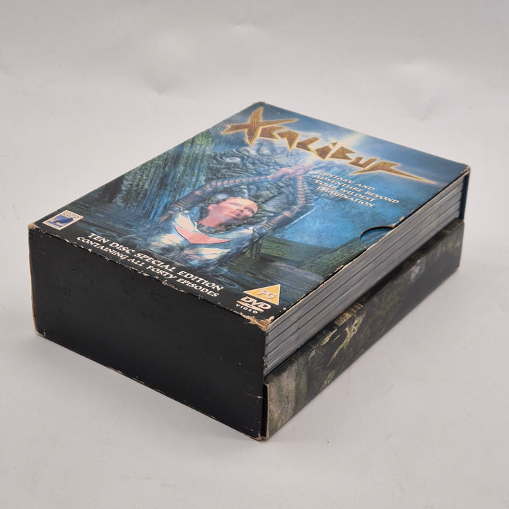 Xcalibur DVD box retro Anchor Bay komplett