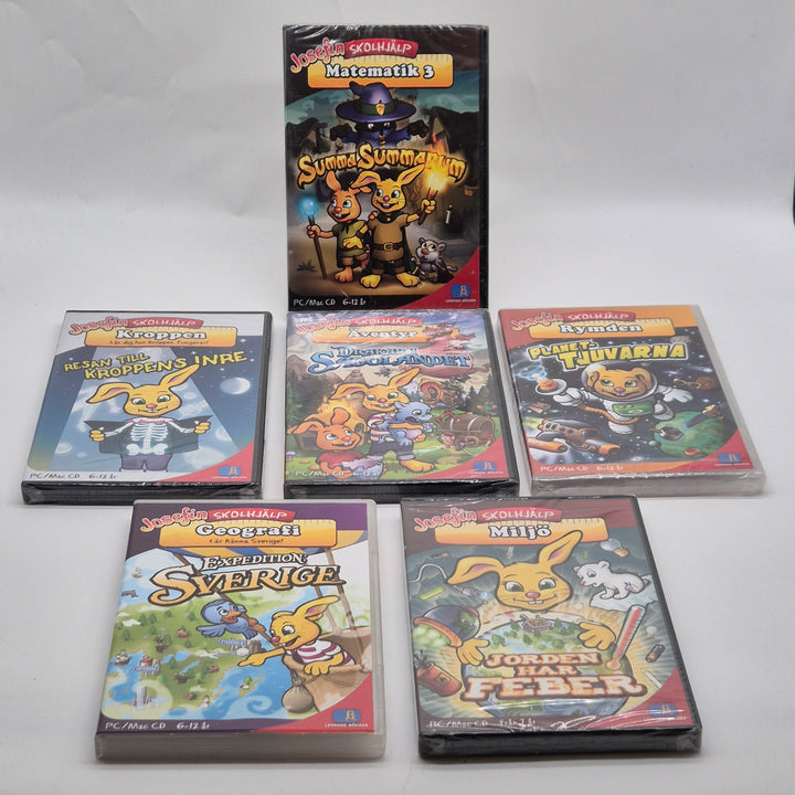 Retro Josefins Skolhjälp lärospel PC Mac