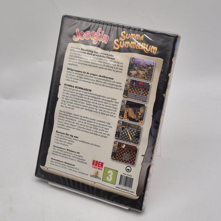 Retro Josefins Skolhjälp lärospel PC Mac