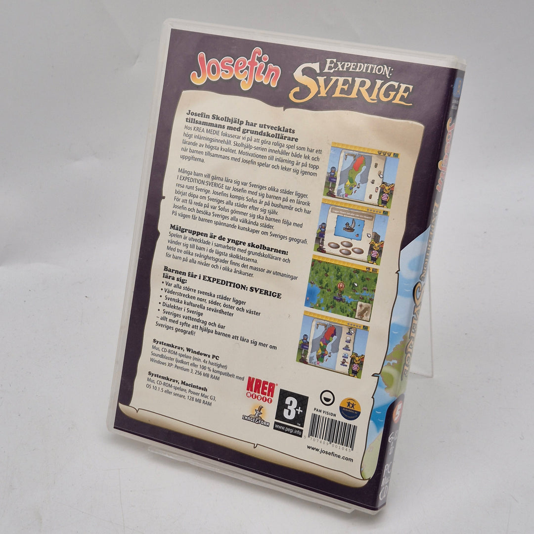 Retro Josefins Skolhjälp lärospel PC Mac