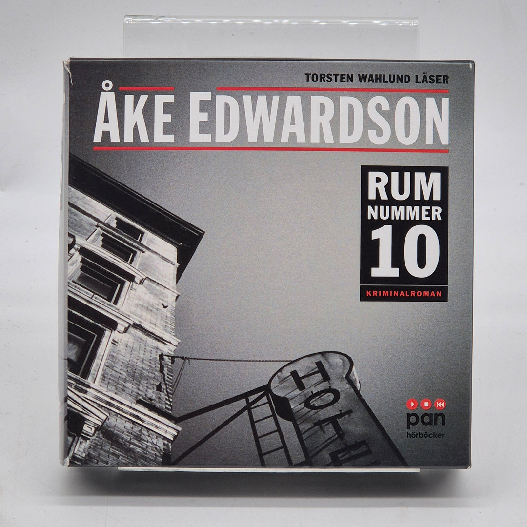 Rum nummer 10 ljudbok CD Åke Edwardson