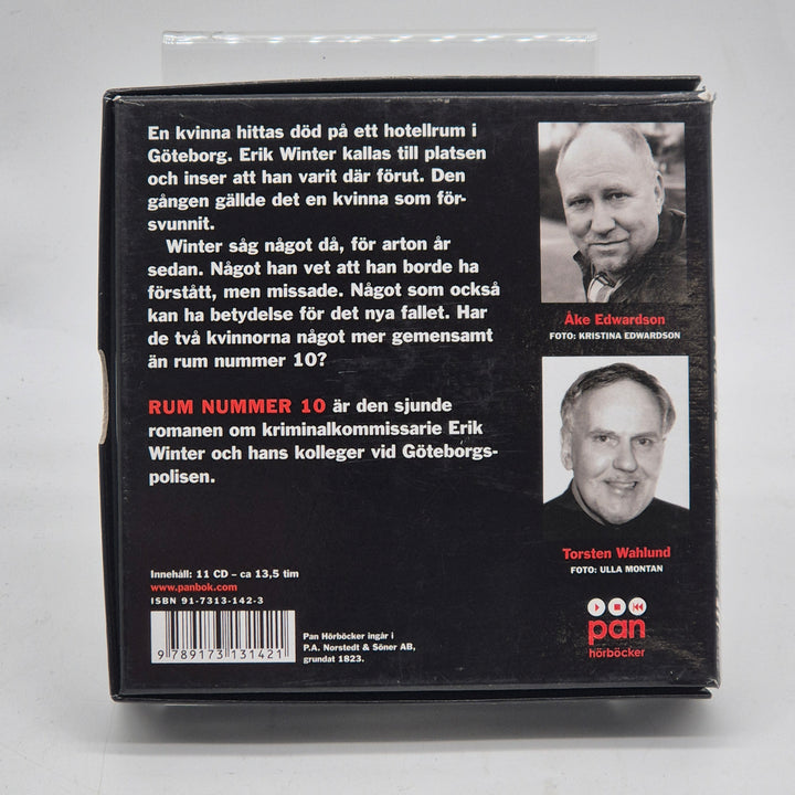 Rum nummer 10 ljudbok CD Åke Edwardson