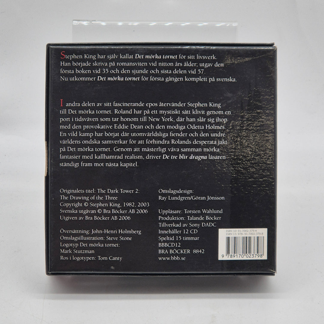 Stephen King De tre blir dragna ljudbok CD
