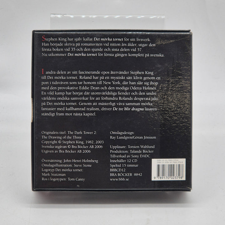 Stephen King De tre blir dragna ljudbok CD