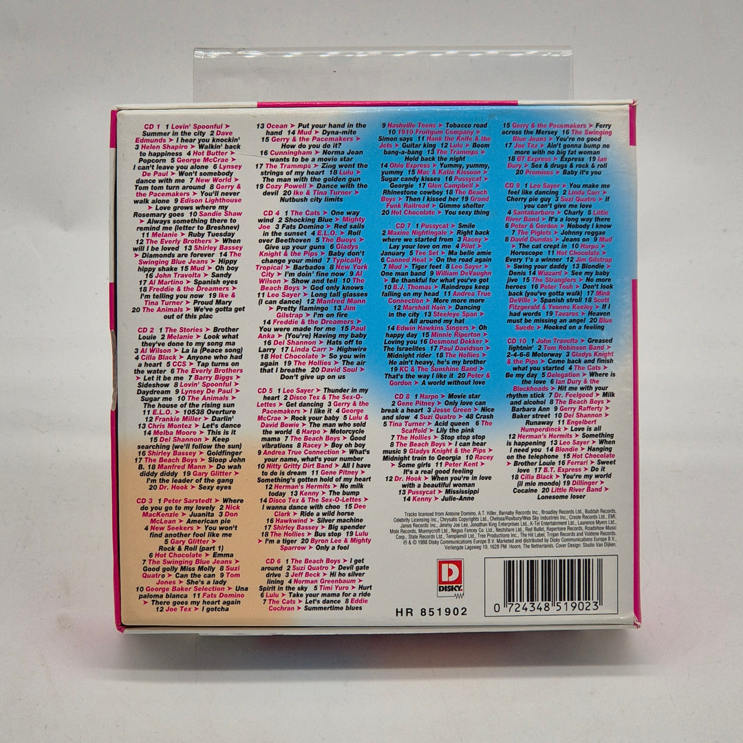 Retro CD-box The Beat Goes On 60 70-tal