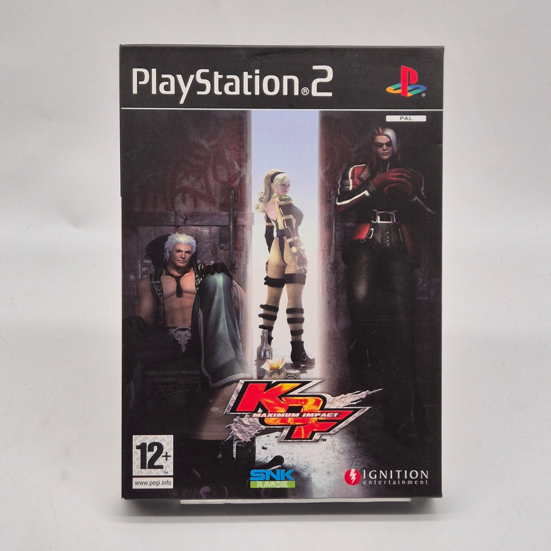 KOF Maximum Impact retro fighting PS2-spel