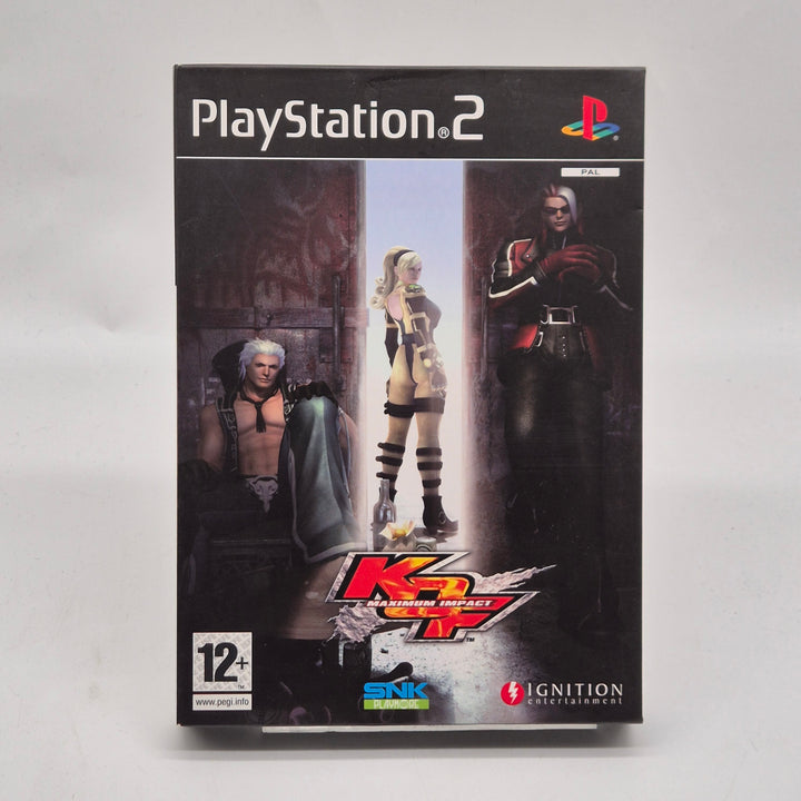 KOF Maximum Impact retro fighting PS2-spel