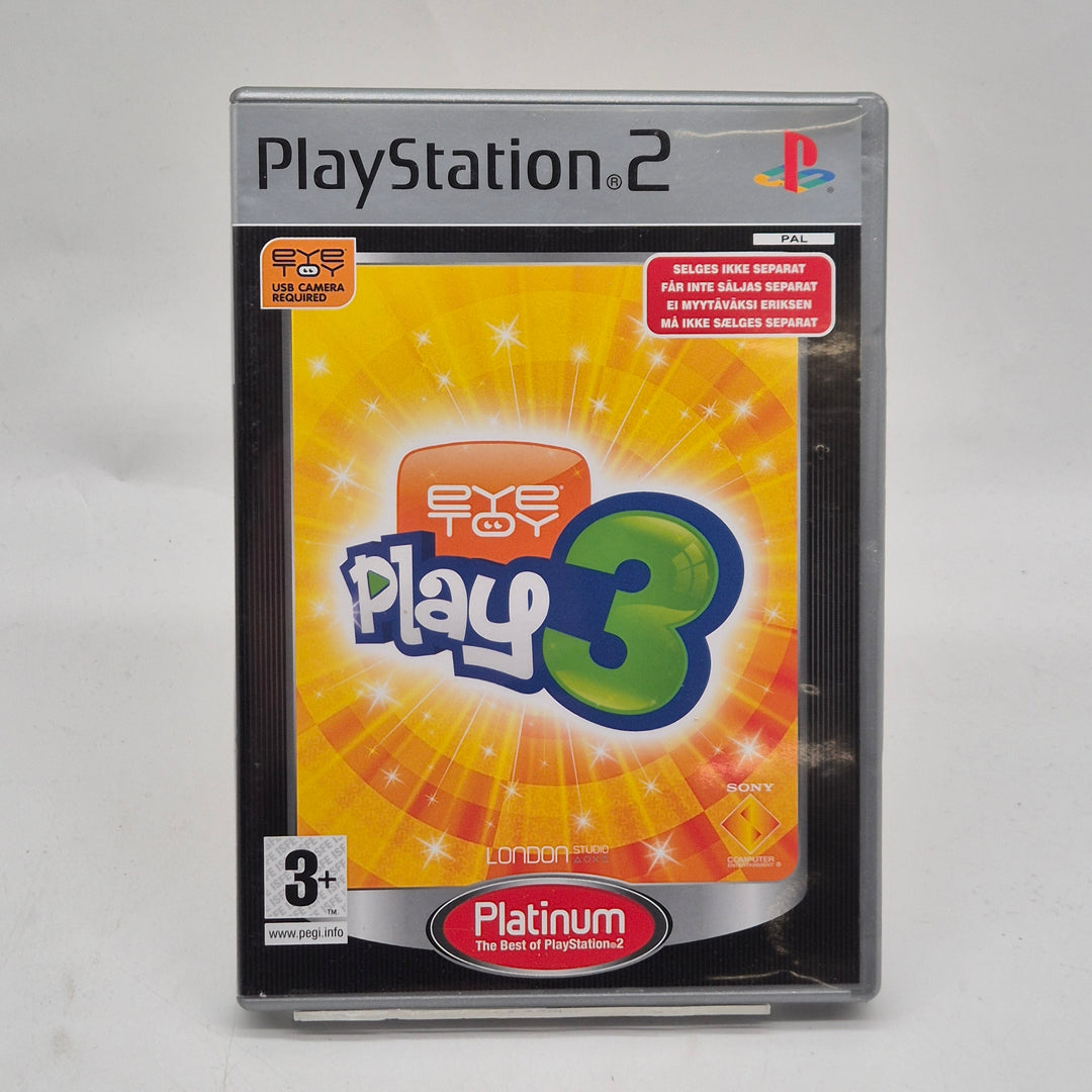 EyeToy Play 3 retro partyspel PS2