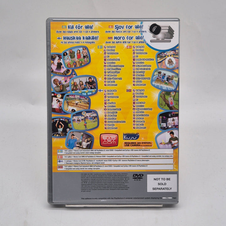EyeToy Play 3 retro partyspel PS2
