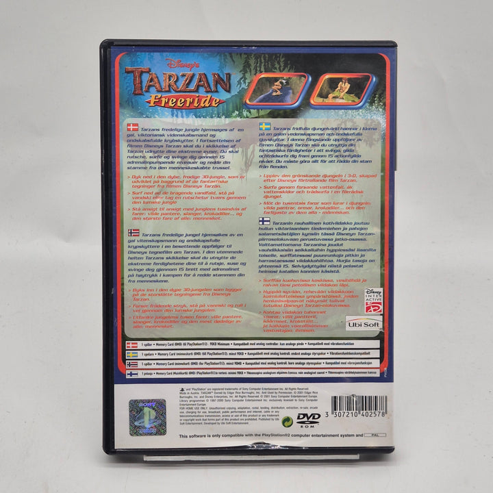 Disney Tarzan Freeride retro PS2 spel