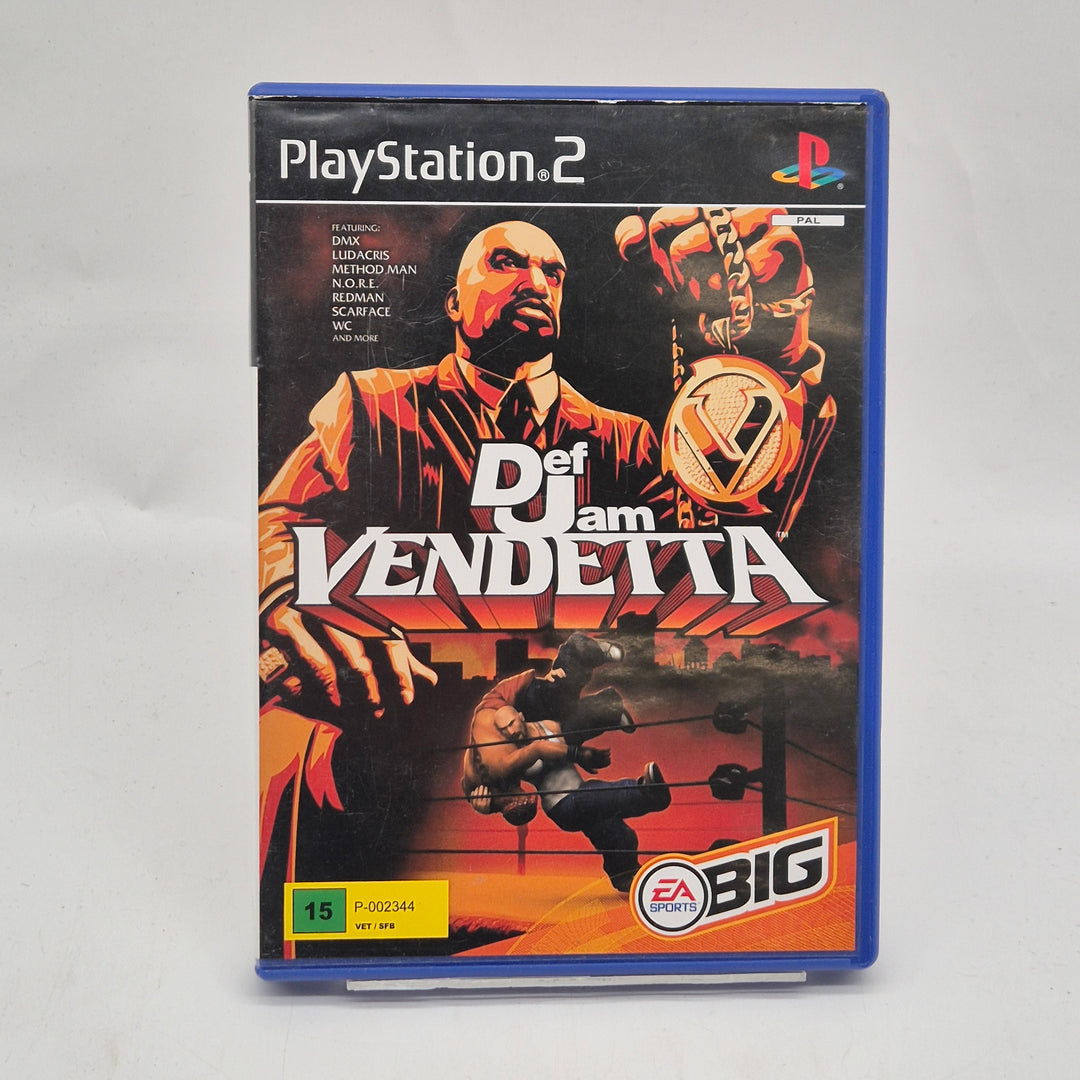 Def Jam Vendetta PS2 retro fightingspel