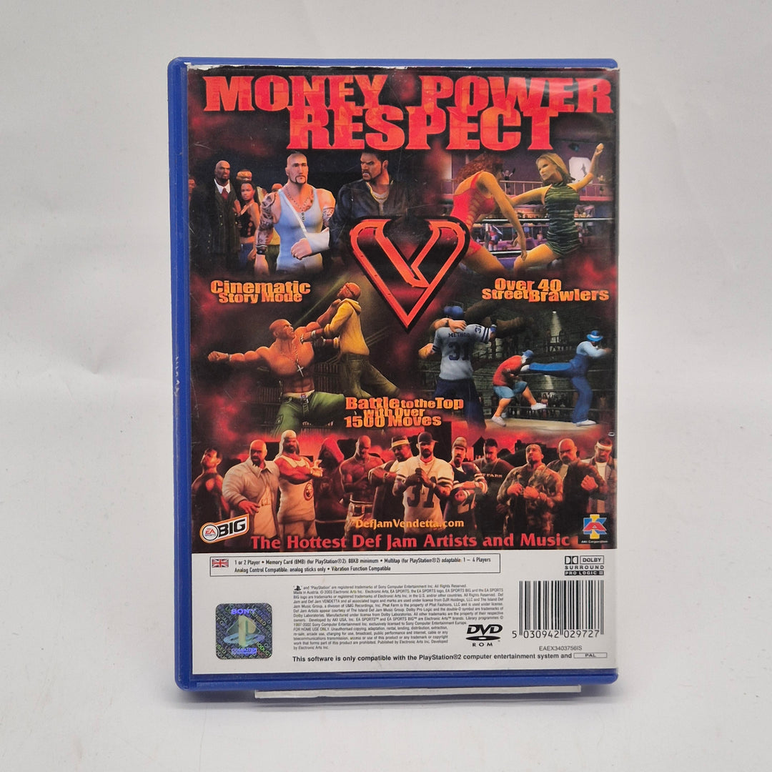 Def Jam Vendetta PS2 retro fightingspel