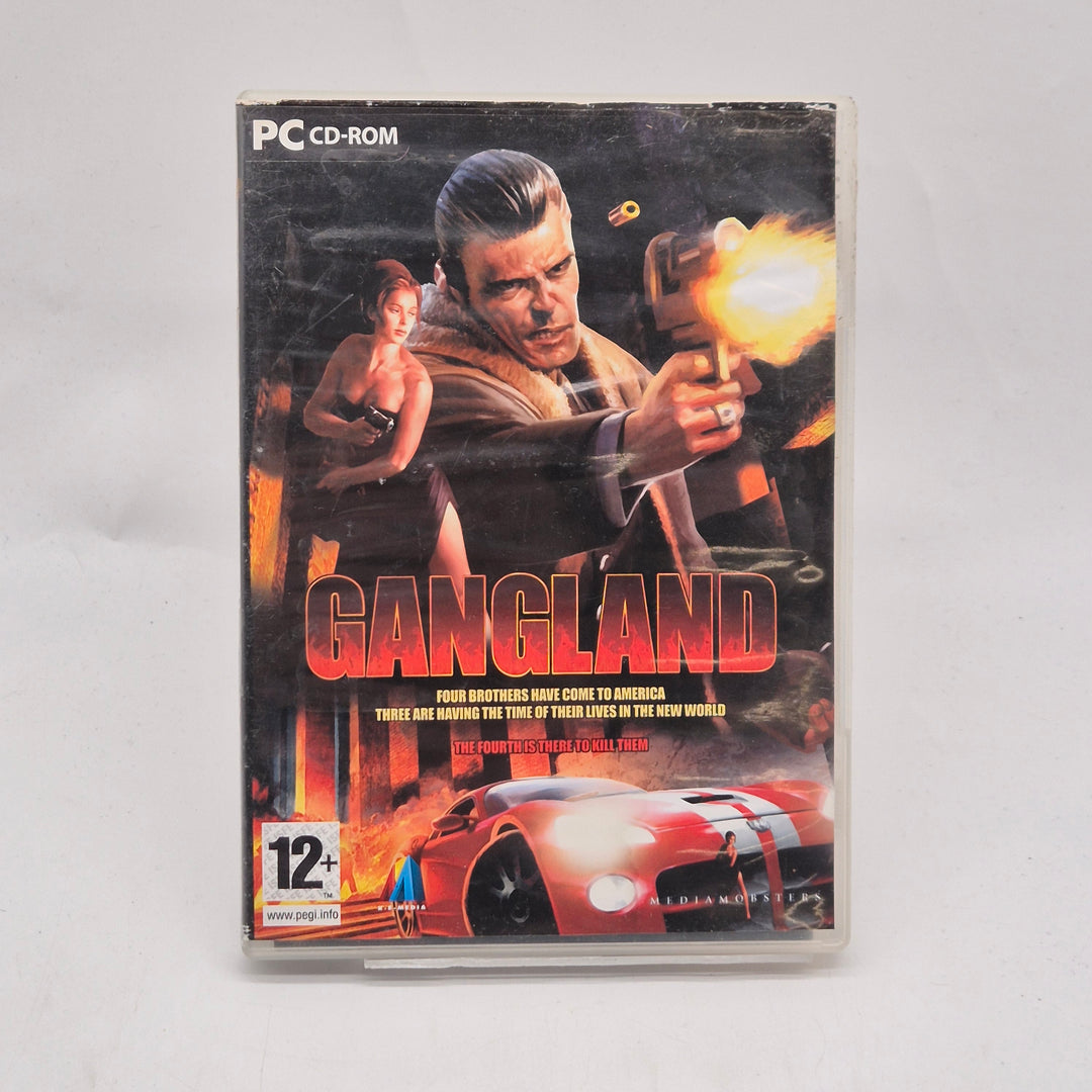 Gangland retro PC CD-ROM actionstrategispel