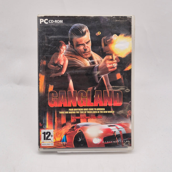 Gangland retro PC CD-ROM actionstrategispel