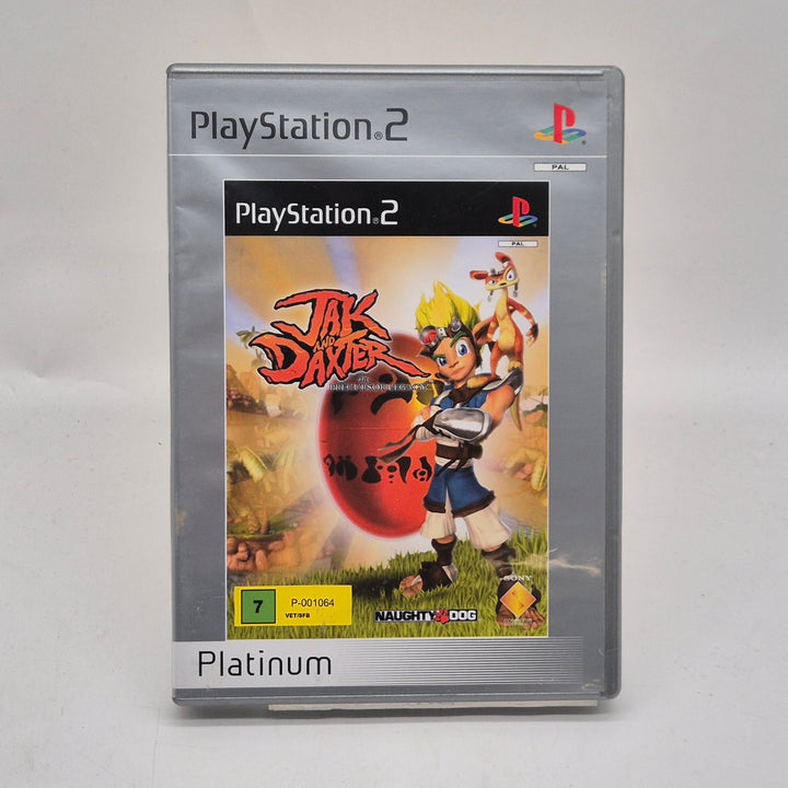 Jak and Daxter PS2 Platinum retrospel