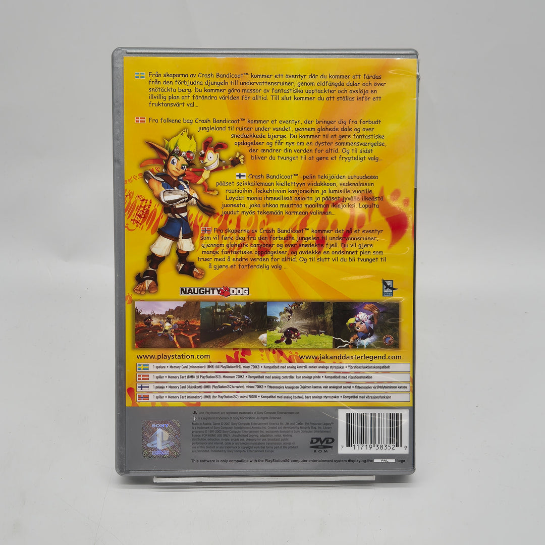 Jak and Daxter PS2 Platinum retrospel