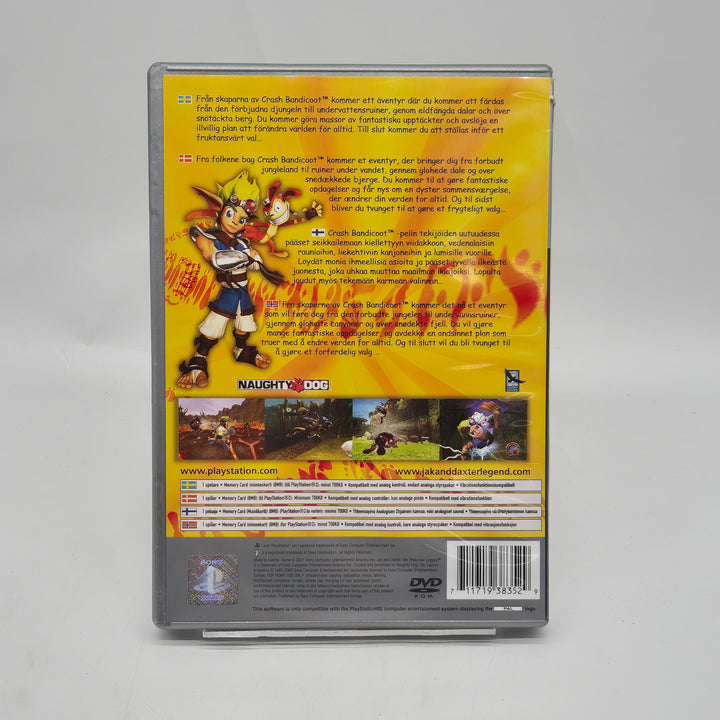 Jak and Daxter PS2 Platinum retrospel