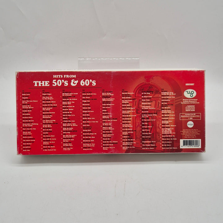 Hits from the 50s 60s retro CD box
