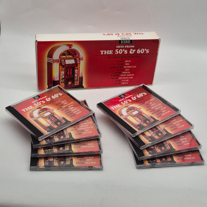 Hits from the 50s 60s retro CD box