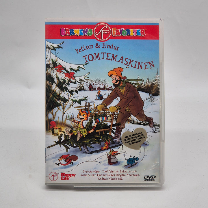 Pettson och Findus Tomtemaskinen DVD begagnad