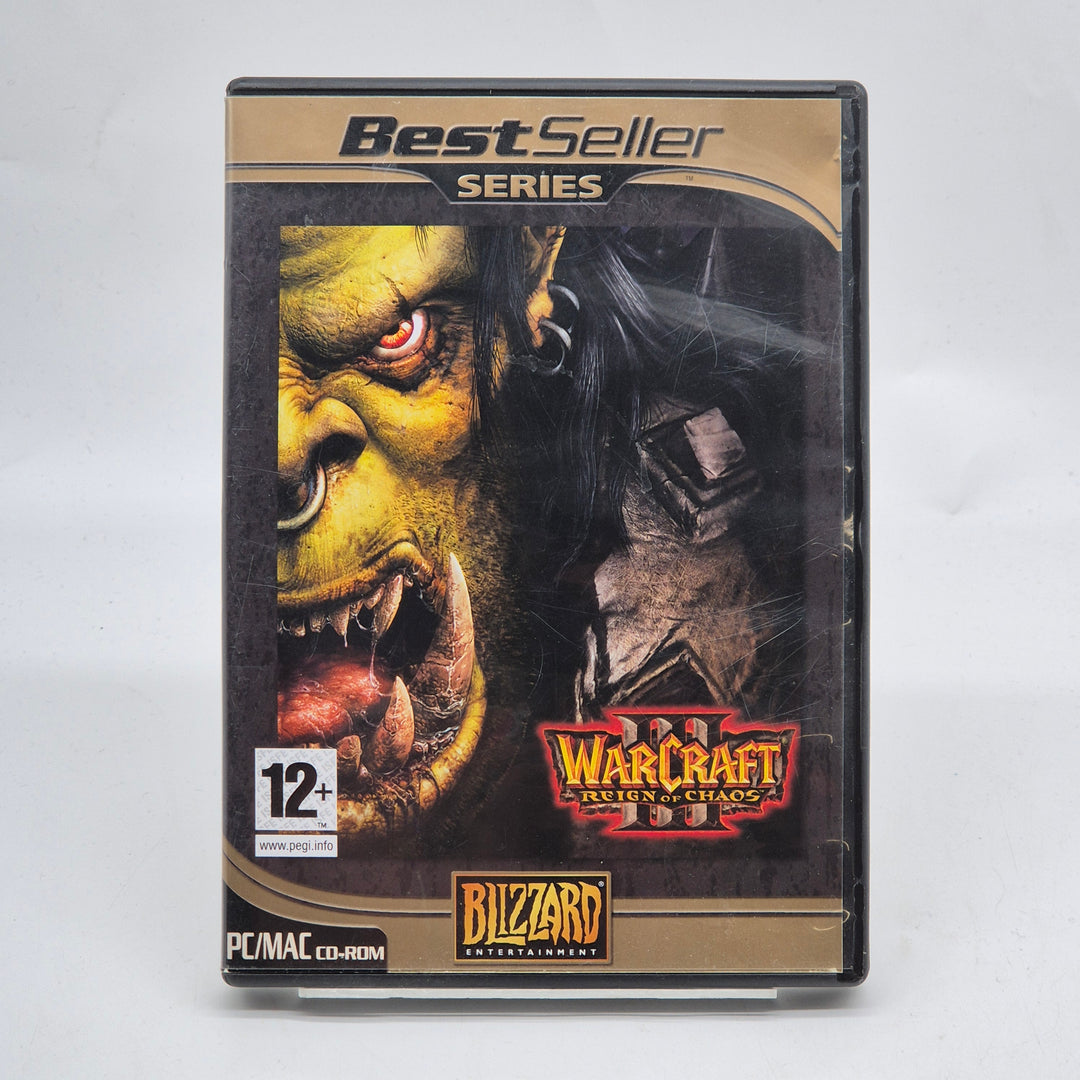 Warcraft III Reign of Chaos retro PC CD-ROM