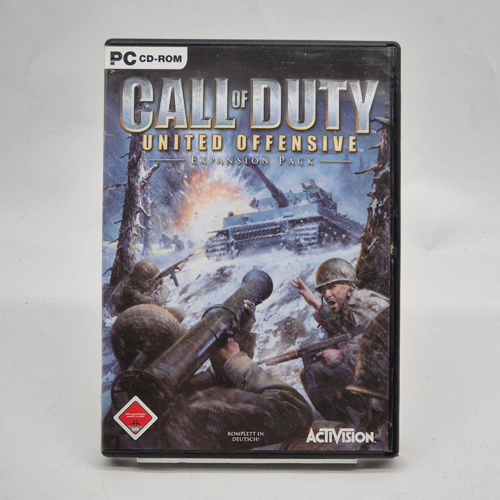 Call of Duty United Offensive PC CD retro