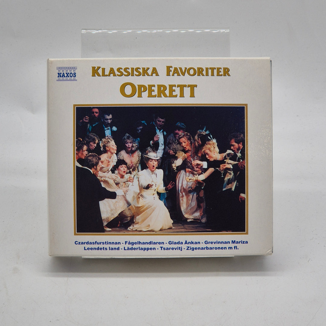 Naxos klassiska favoriter operett CD-box vintage