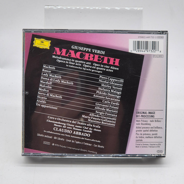 Verdi Macbeth CD retro Deutsche Grammophon