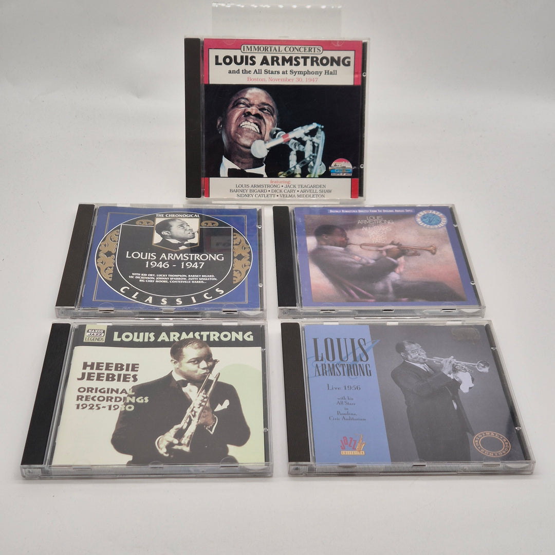 Louis Armstrong jazz CD retro 5 pack