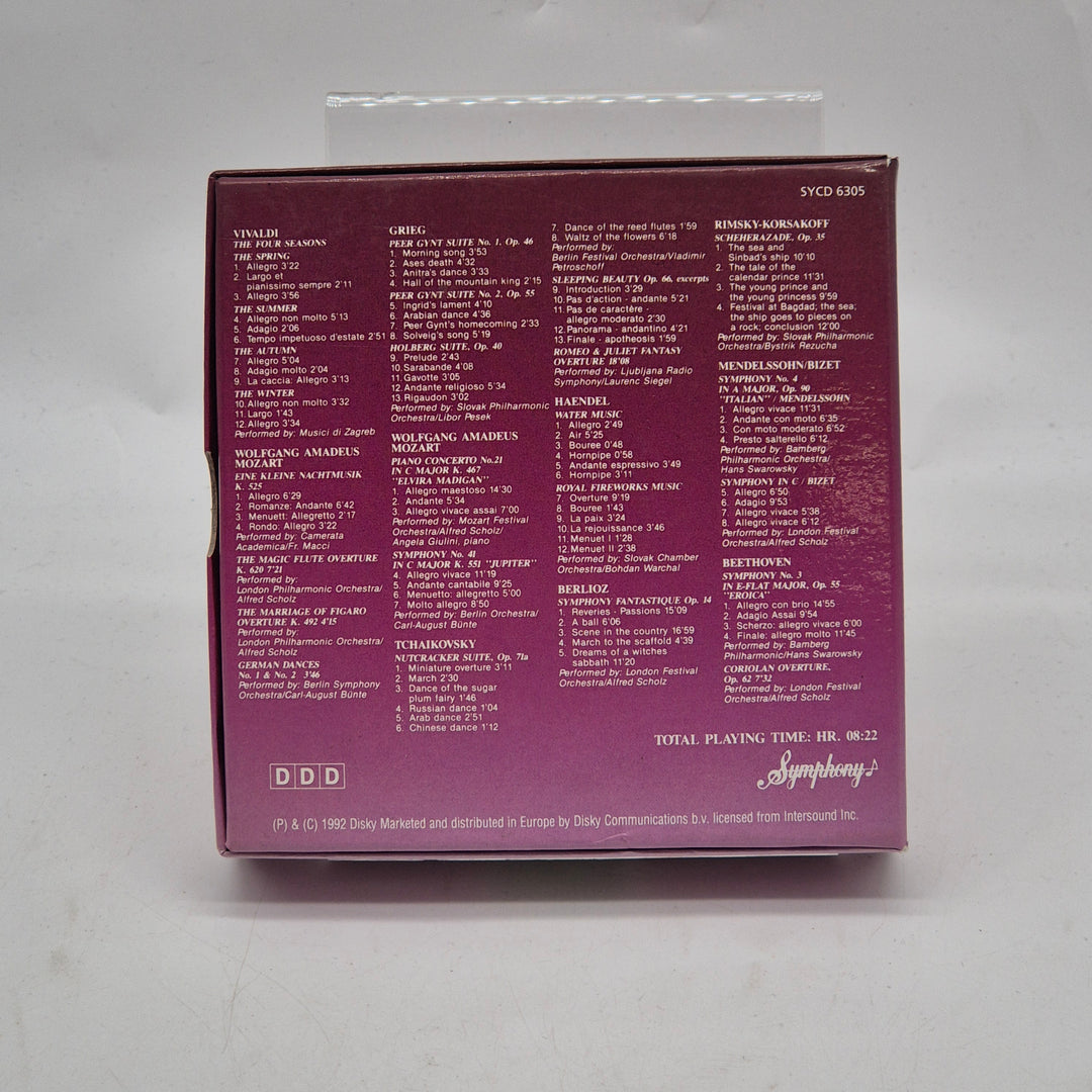 Klassisk 10 CD box Symphony DisKy