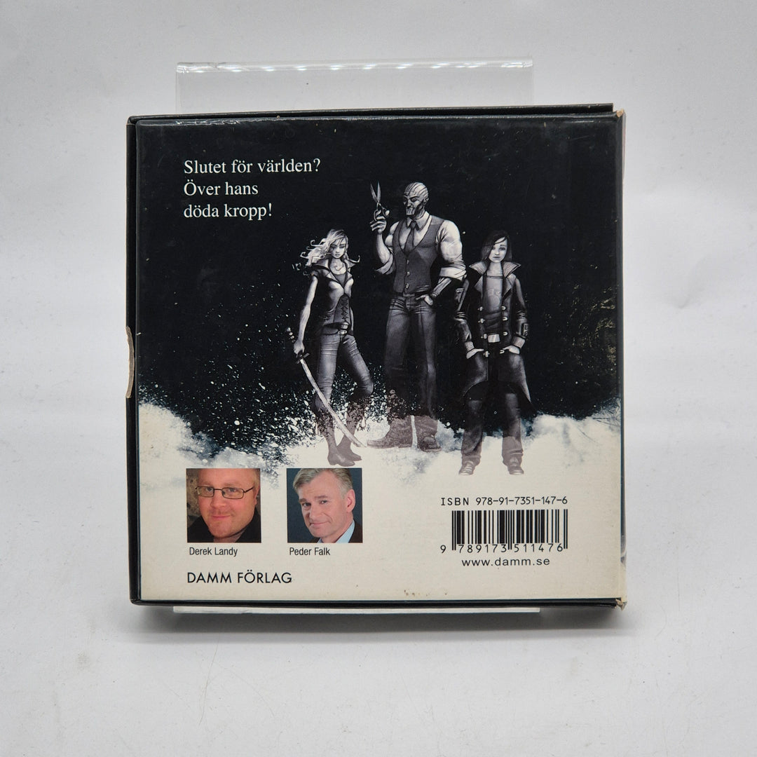 Skulduggery Pleasant ljudboksbox CD svensk fantasy