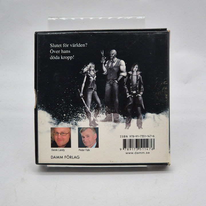 Skulduggery Pleasant ljudboksbox CD svensk fantasy