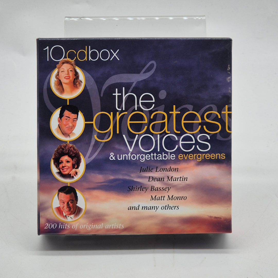 CD box Greatest Voices klassiska evergreens