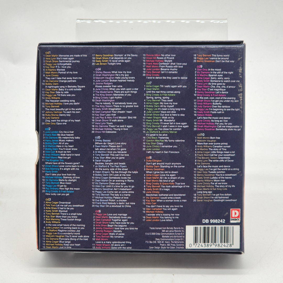 CD box Greatest Voices klassiska evergreens
