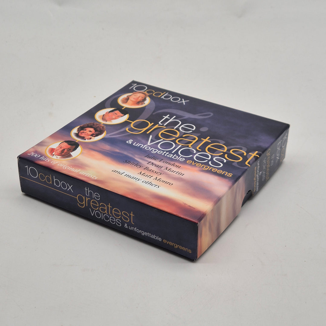 CD box Greatest Voices klassiska evergreens