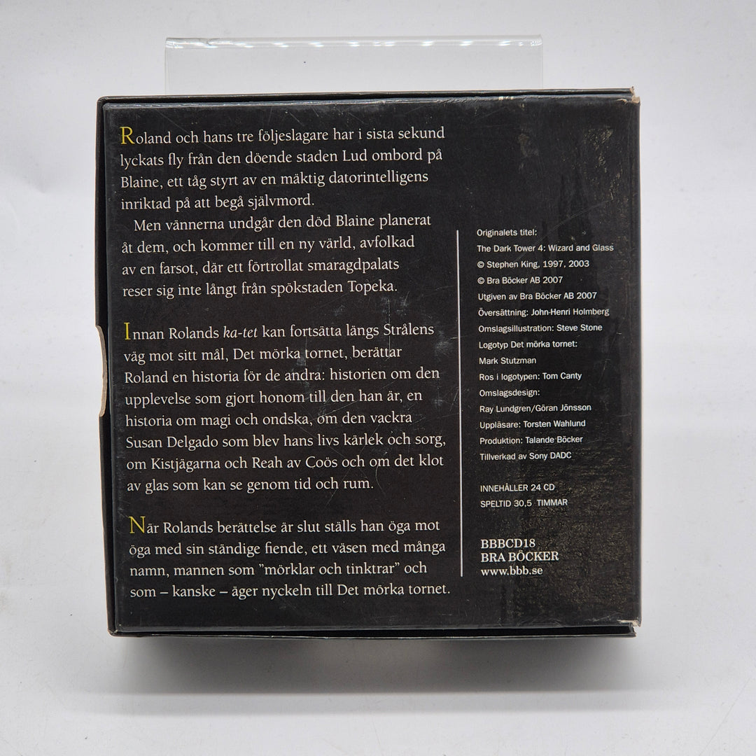 Stephen King Magiker och glas ljudbok CD