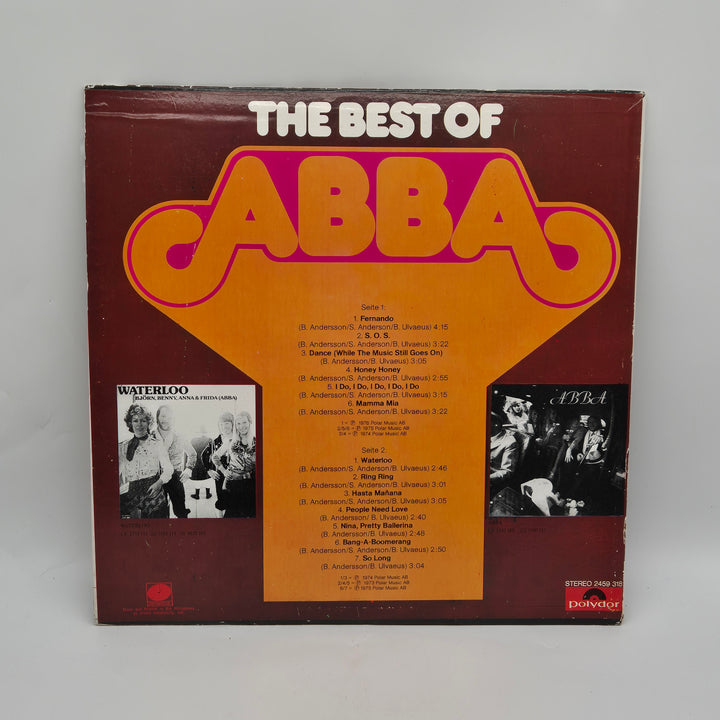 The Best Of ABBA retro vinyl LP