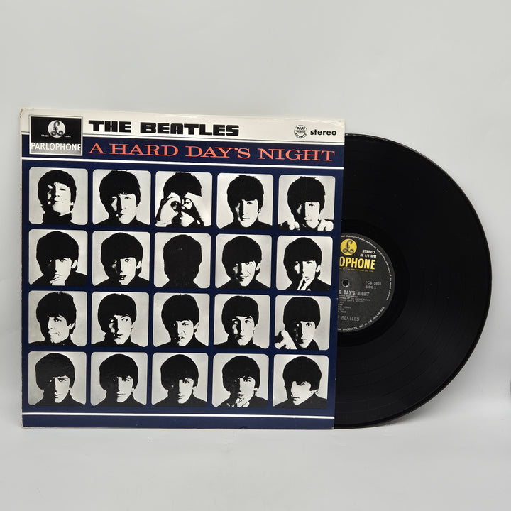 The Beatles A Hard Days Night vinyl LP retro