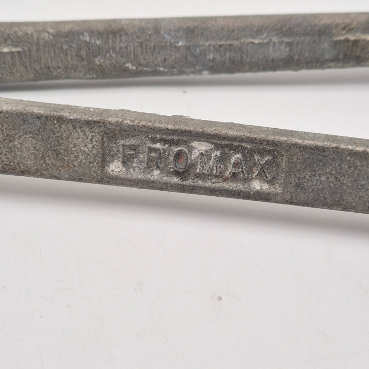 Retro ROMAX Sweden rörbockare metall blå