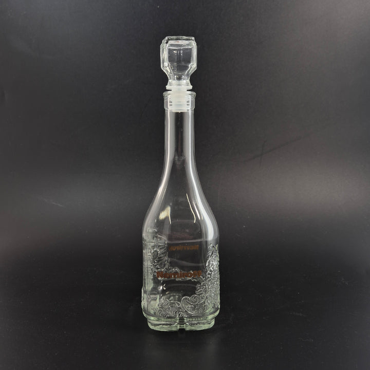 Vintage Hermineoff Karaff med Propp – Dekorativ Glasflaska