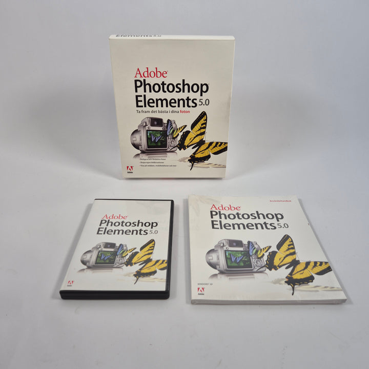 Adobe Photoshop Elements 5 retro boxad programvara