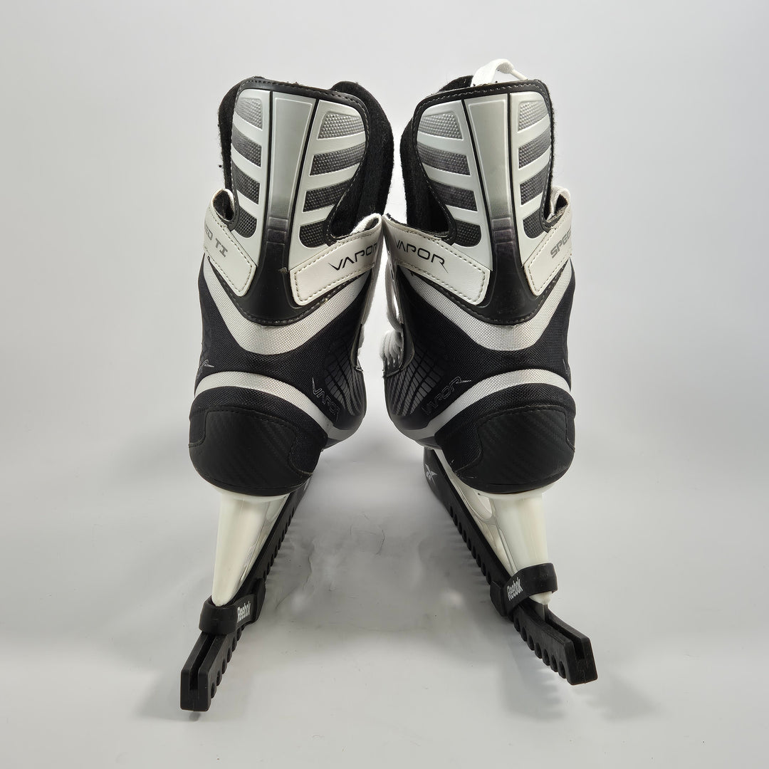 Bauer ishockeyskridskor svartvit storlek 8