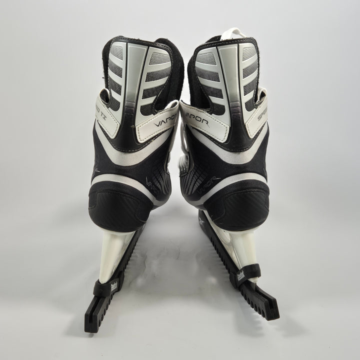 Bauer ishockeyskridskor svartvit storlek 8