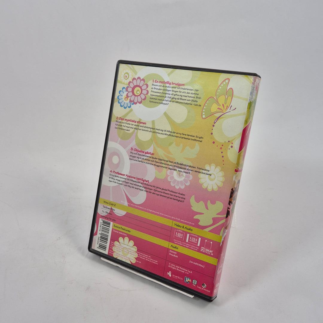 Winx Club 2 DVD samling fem filmer