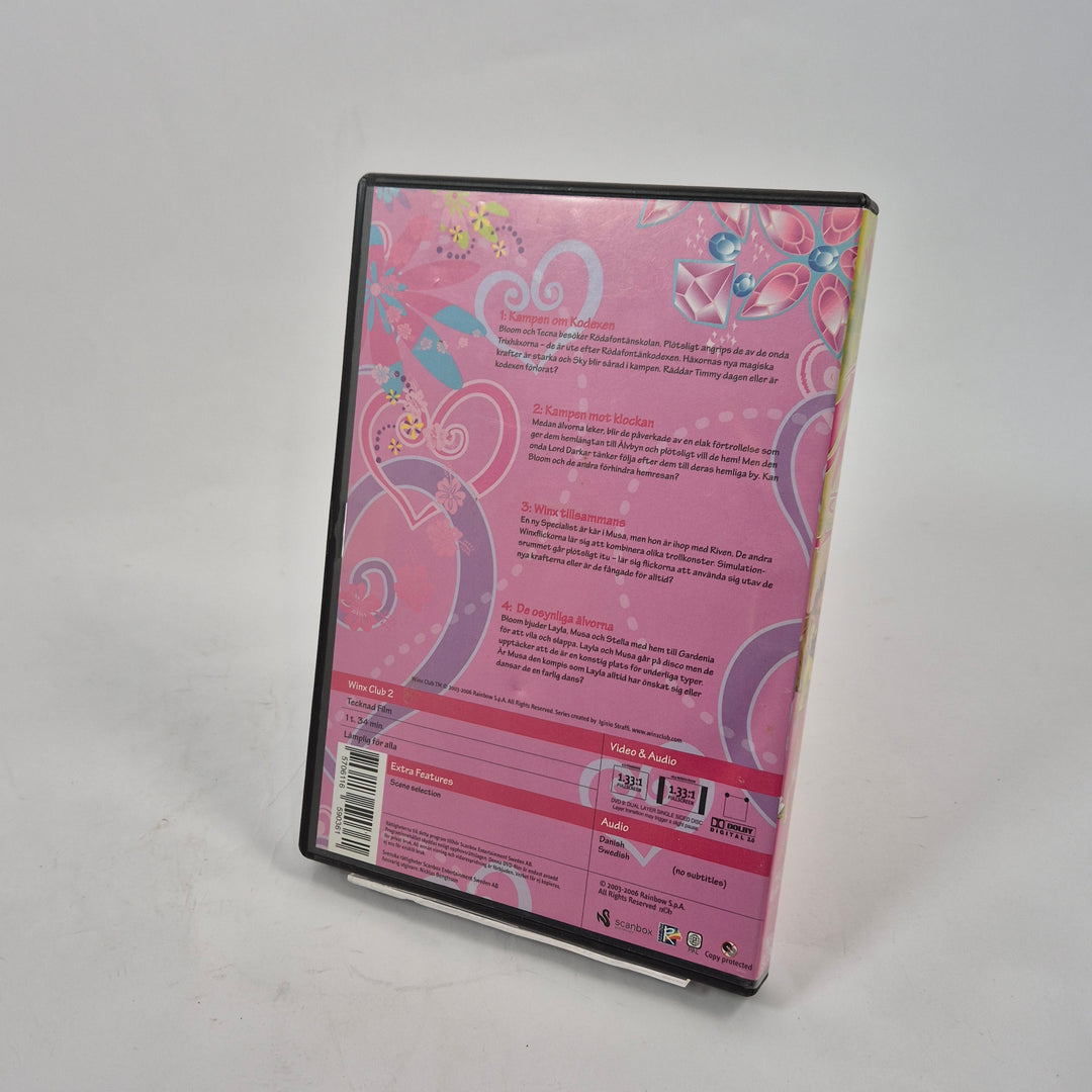Winx Club 2 DVD samling fem filmer