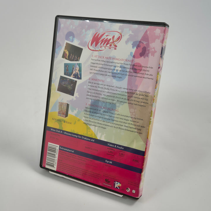 Winx Club färgglad DVD samlingsbox begagnad